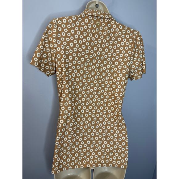 SMITH & QUINN Caramel Reagan Polo Shirt Golf Performance Women's S - Picture 9 of 13